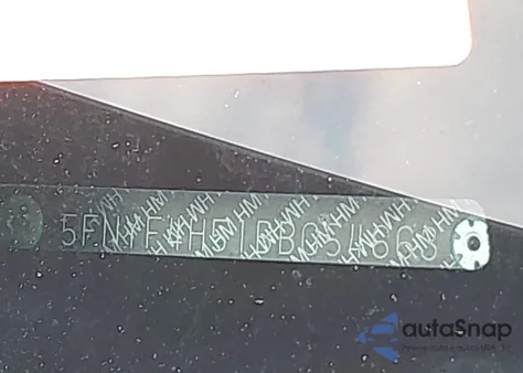 2011 Honda Pilot Ex-L z USA, uszkodzony, nr VIN 5FNYF4H51BB054663